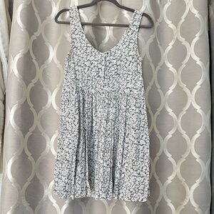 VOLCOM babydoll floral dress